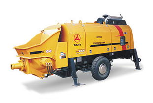 三一重工HBT40C 1008D混凝土拖泵與混凝土切割技術(shù)解析